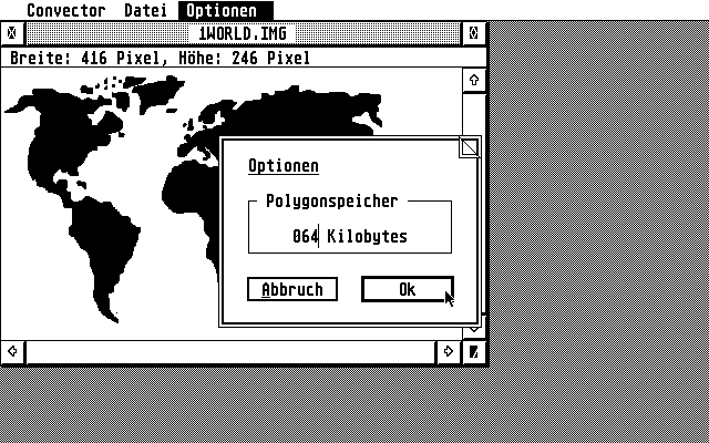 Convector atari screenshot