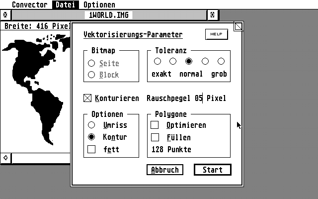 Convector atari screenshot