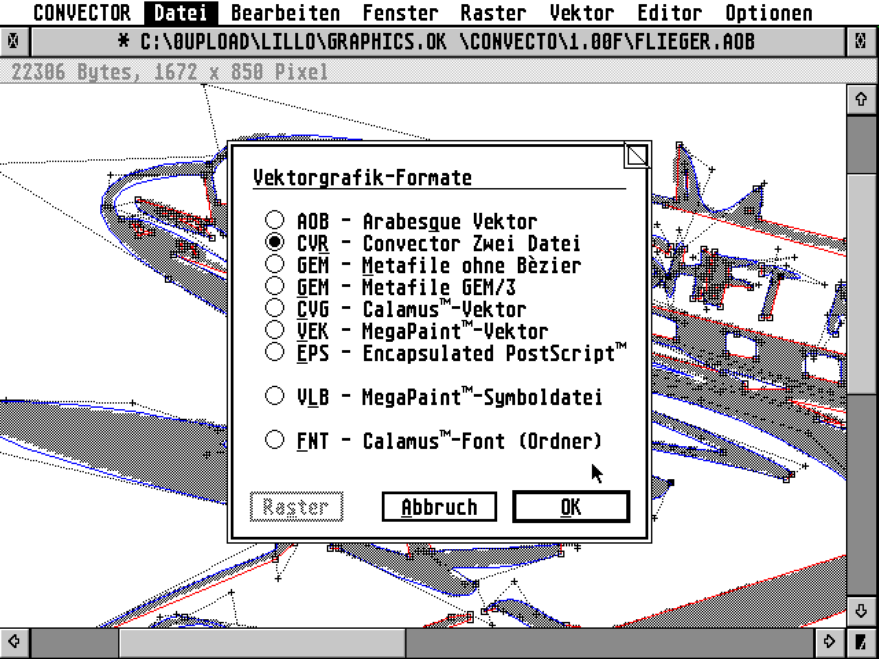 Convector Zwei atari screenshot