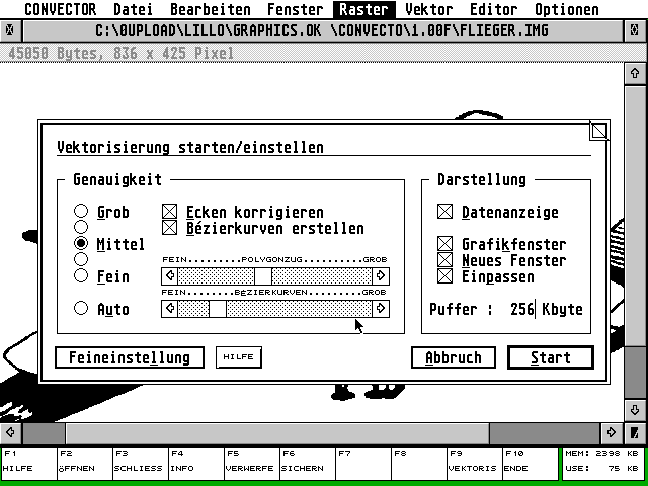 Convector Zwei atari screenshot