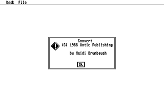 Convert atari screenshot