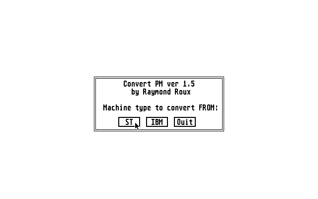 Convert PM — screenshot 1