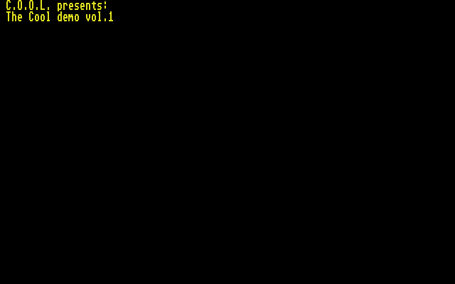 Cool Demo - Vol. I — screenshot 1