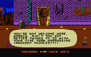 Cool World atari screenshot