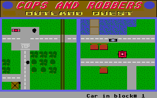 Cops and Robbers atari screenshot