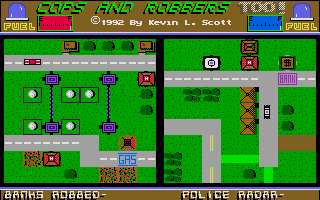 Cops and Robbers Too! atari screenshot