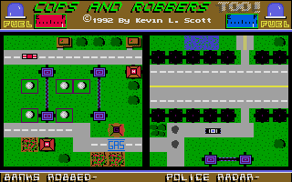 Cops and Robbers Too! atari screenshot