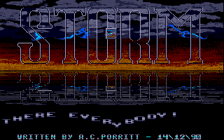 Cor Blimey Megademo atari screenshot