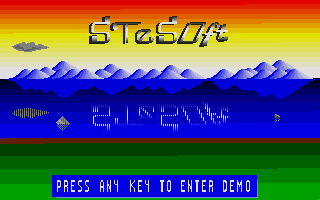 Cor Blimey Megademo atari screenshot