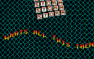 Cor Blimey Megademo atari screenshot