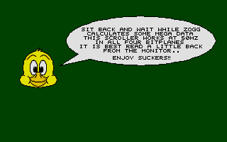 Cor Blimey Megademo atari screenshot
