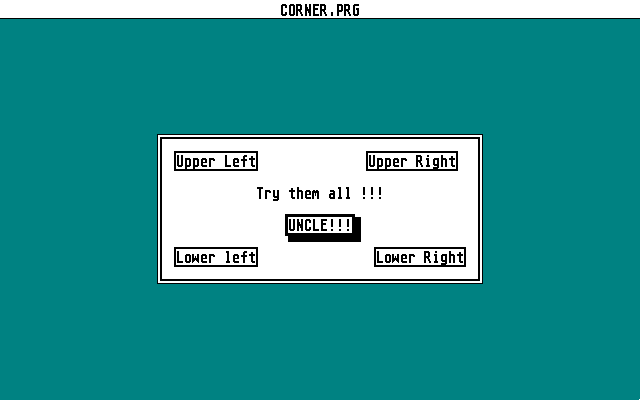 Corner — screenshot 1