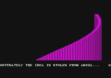 Corporation Megademo atari screenshot