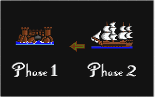 Corsarios atari screenshot