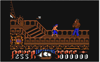 Corsarios atari screenshot