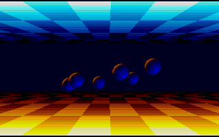 Cosmic Demo atari screenshot