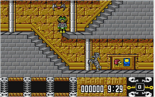 Count Duckula in No Sax Please, we're Egyptian atari screenshot