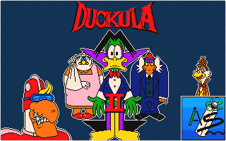 Count Duckula II atari screenshot