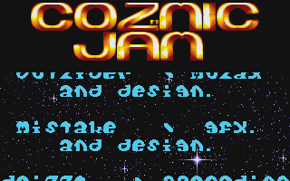 Cozmic Jam atari screenshot