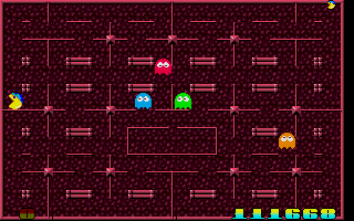 Crapman - A Game for Real Heroes atari screenshot
