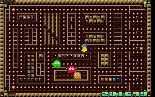 Crapman - A Game for Real Heroes atari screenshot
