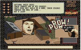 Crash Garrett atari screenshot
