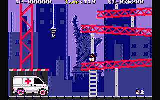 Crash Time Plumber atari screenshot