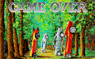 Crazy Cars atari screenshot