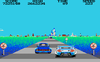 Crazy Cars atari screenshot