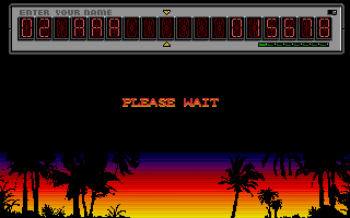 Crazy Cars II atari screenshot
