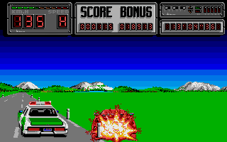 Crazy Cars II atari screenshot