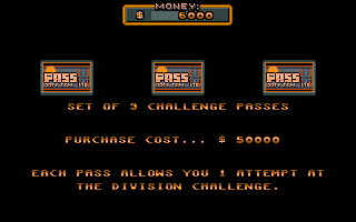 Crazy Cars III atari screenshot
