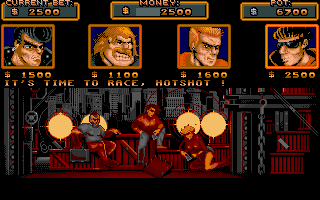 Crazy Cars III atari screenshot