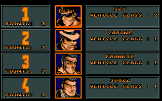 Crazy Cars III atari screenshot