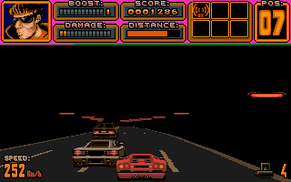 Crazy Cars III atari screenshot