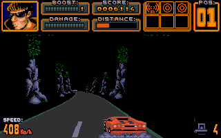 Crazy Cars III atari screenshot