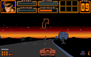 Crazy Cars III atari screenshot