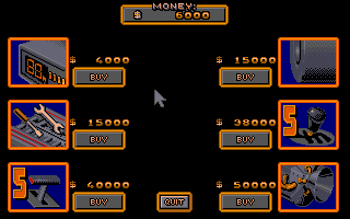 Crazy Cars III atari screenshot