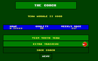 Cricket Captain atari screenshot