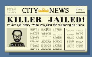 Crime City atari screenshot