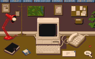 Crime City atari screenshot
