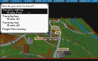 Crime City atari screenshot