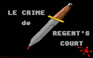 Crime de Regent's Court (Le) — screenshot 1