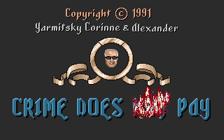 Crime Does Not Pay atari screenshot