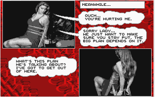Crime Wave atari screenshot
