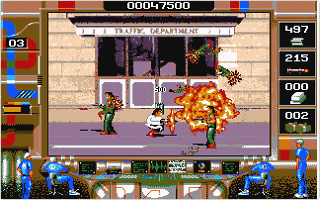 Crime Wave atari screenshot