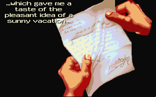 Cruise for a Corpse atari screenshot