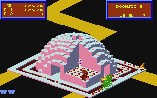 Crystal Castles atari screenshot