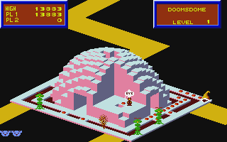 Crystal Castles atari screenshot