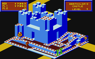 Crystal Castles atari screenshot